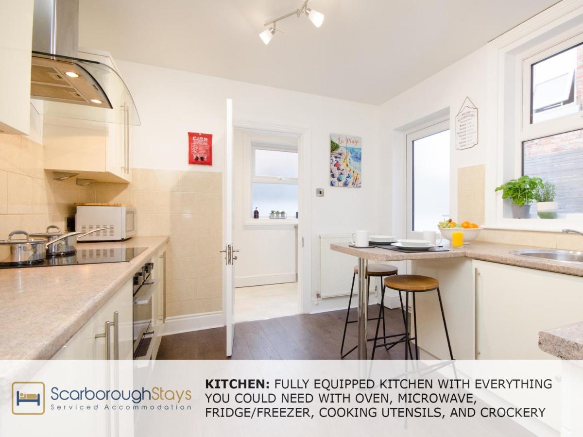 Scarborough Stays - Victorian Townhouse - 5 Bedrooms - Sleeps 9 المظهر الخارجي الصورة
