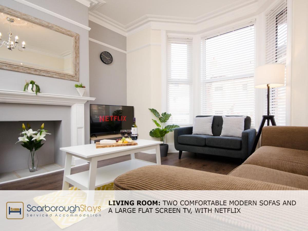 Scarborough Stays - Victorian Townhouse - 5 Bedrooms - Sleeps 9 المظهر الخارجي الصورة