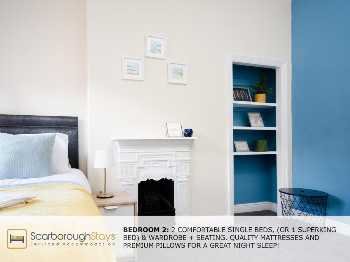 Scarborough Stays - Victorian Townhouse - 5 Bedrooms - Sleeps 9 المظهر الخارجي الصورة
