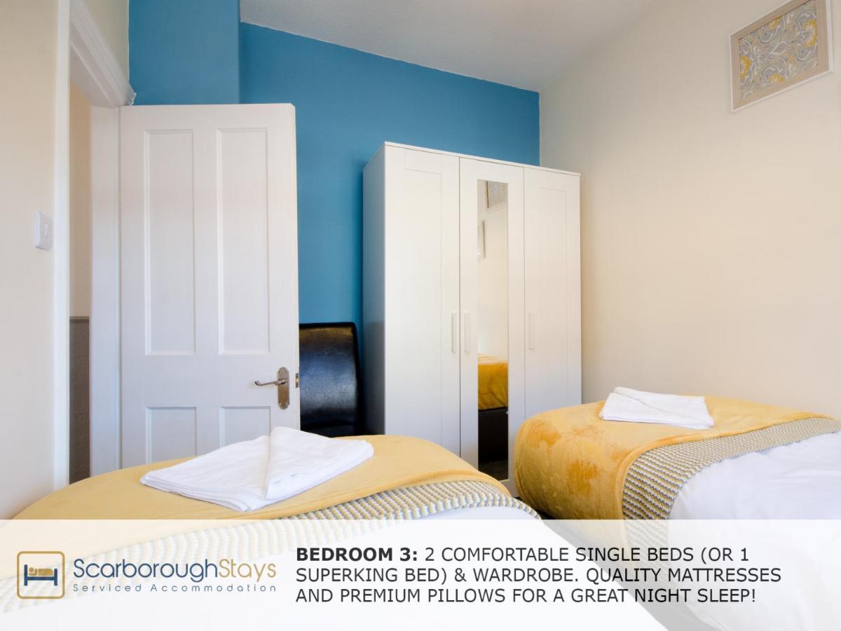 Scarborough Stays - Victorian Townhouse - 5 Bedrooms - Sleeps 9 المظهر الخارجي الصورة