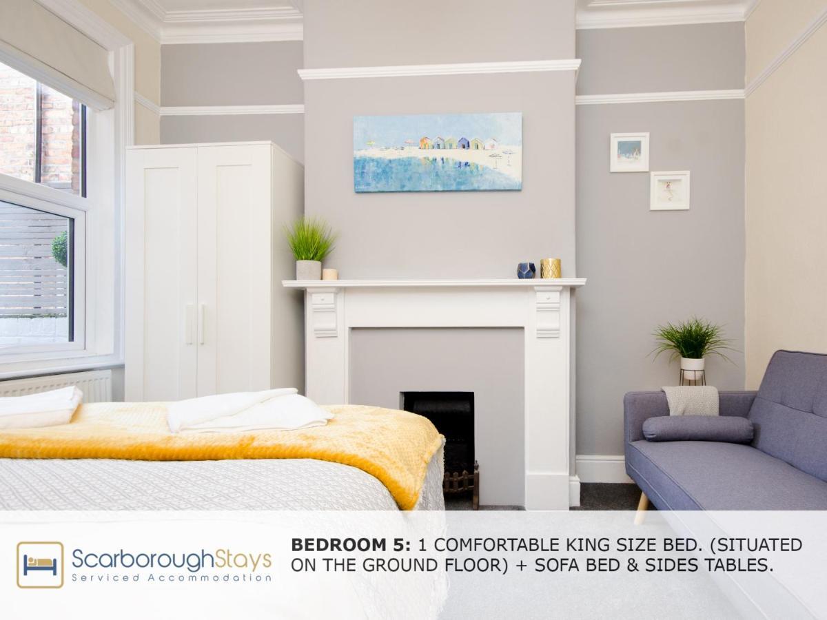 Scarborough Stays - Victorian Townhouse - 5 Bedrooms - Sleeps 9 المظهر الخارجي الصورة
