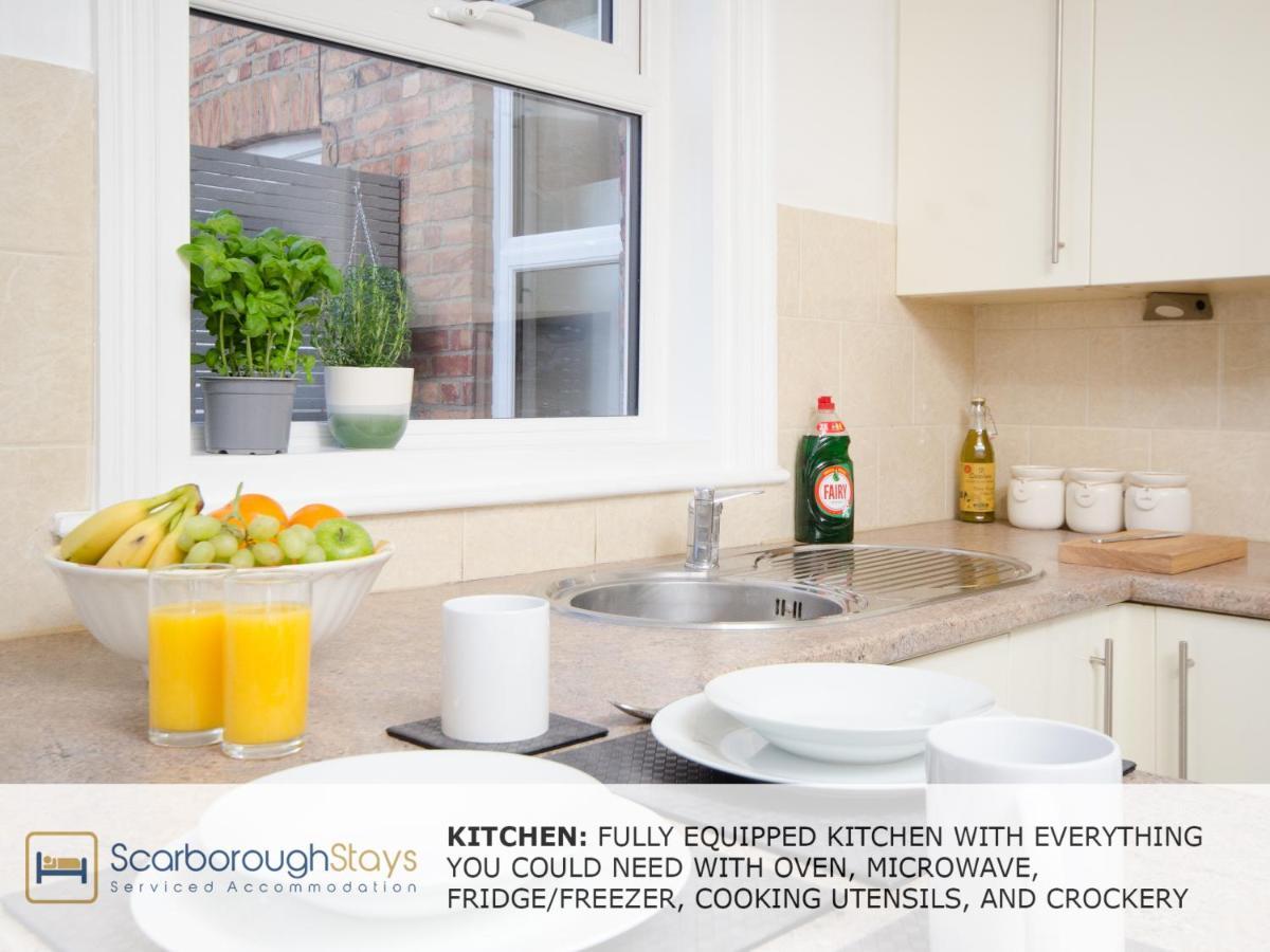 Scarborough Stays - Victorian Townhouse - 5 Bedrooms - Sleeps 9 المظهر الخارجي الصورة