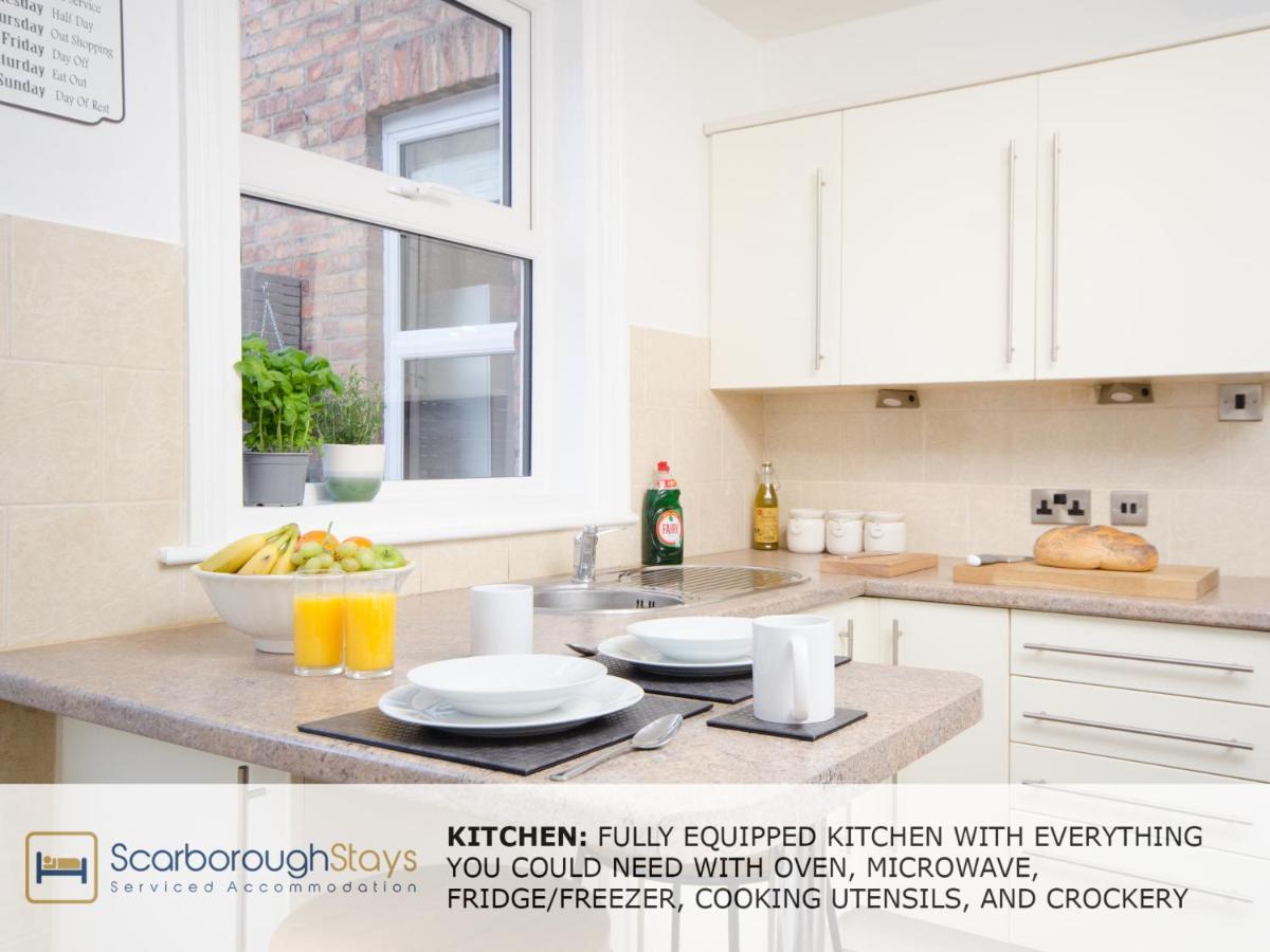 Scarborough Stays - Victorian Townhouse - 5 Bedrooms - Sleeps 9 المظهر الخارجي الصورة