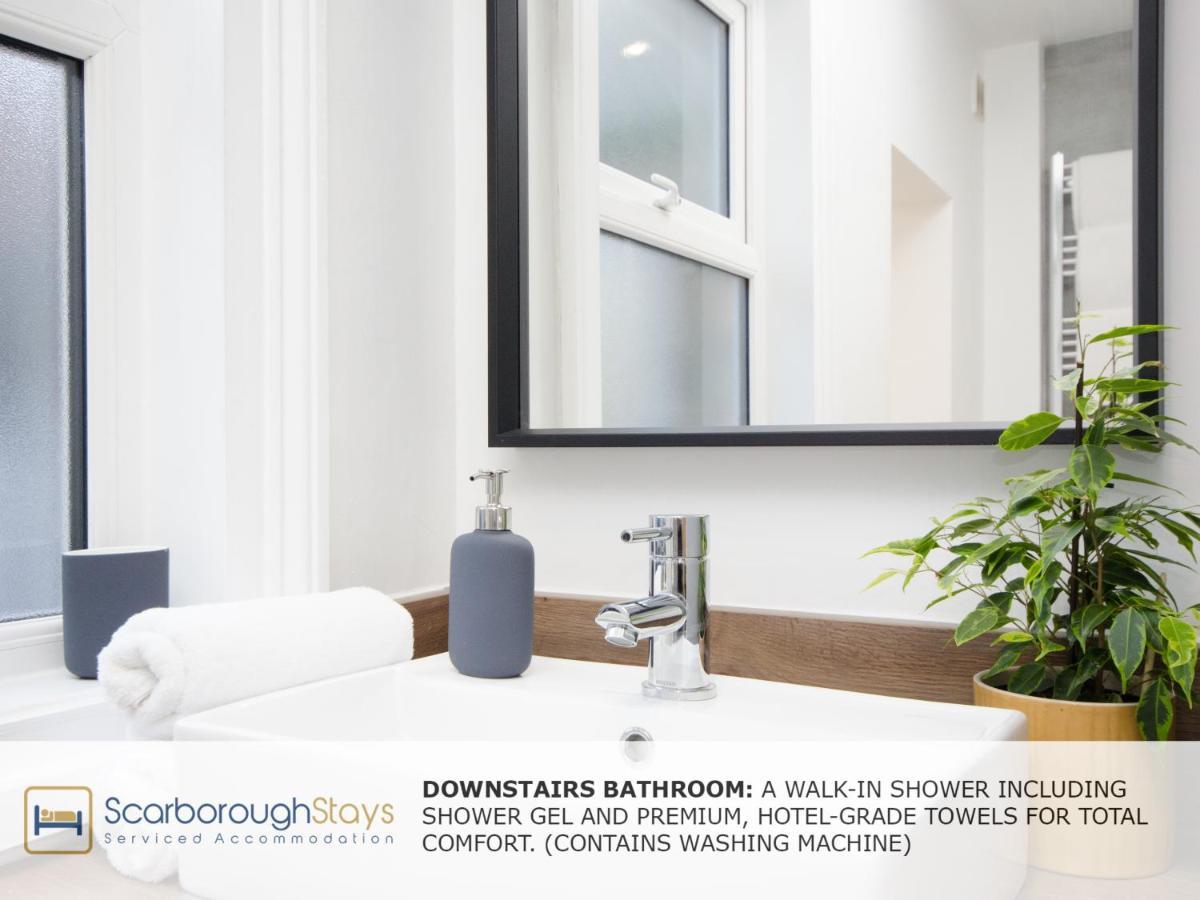 Scarborough Stays - Victorian Townhouse - 5 Bedrooms - Sleeps 9 المظهر الخارجي الصورة