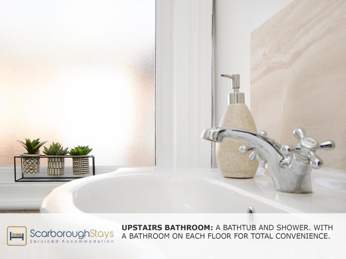 Scarborough Stays - Victorian Townhouse - 5 Bedrooms - Sleeps 9 المظهر الخارجي الصورة