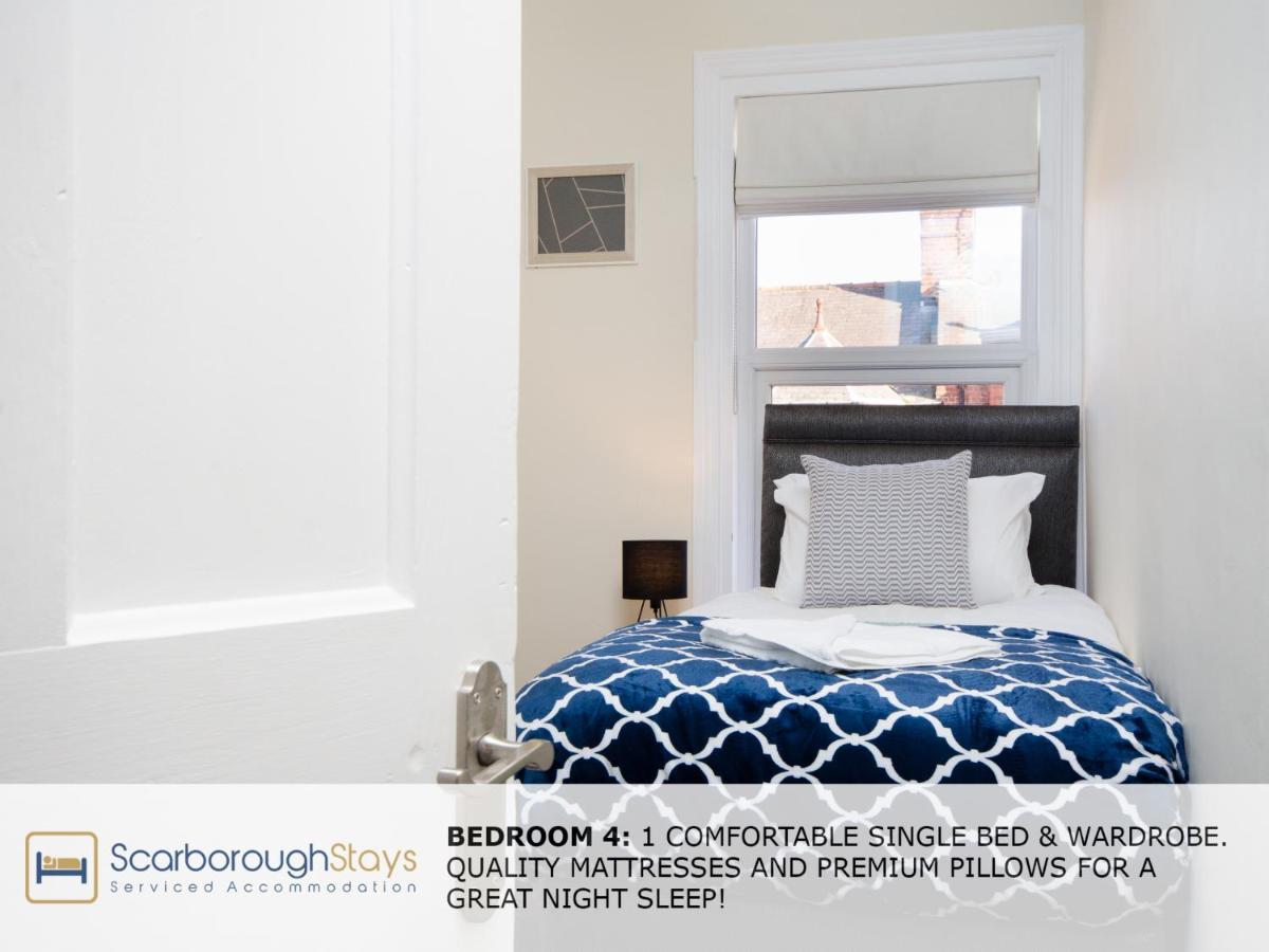 Scarborough Stays - Victorian Townhouse - 5 Bedrooms - Sleeps 9 المظهر الخارجي الصورة