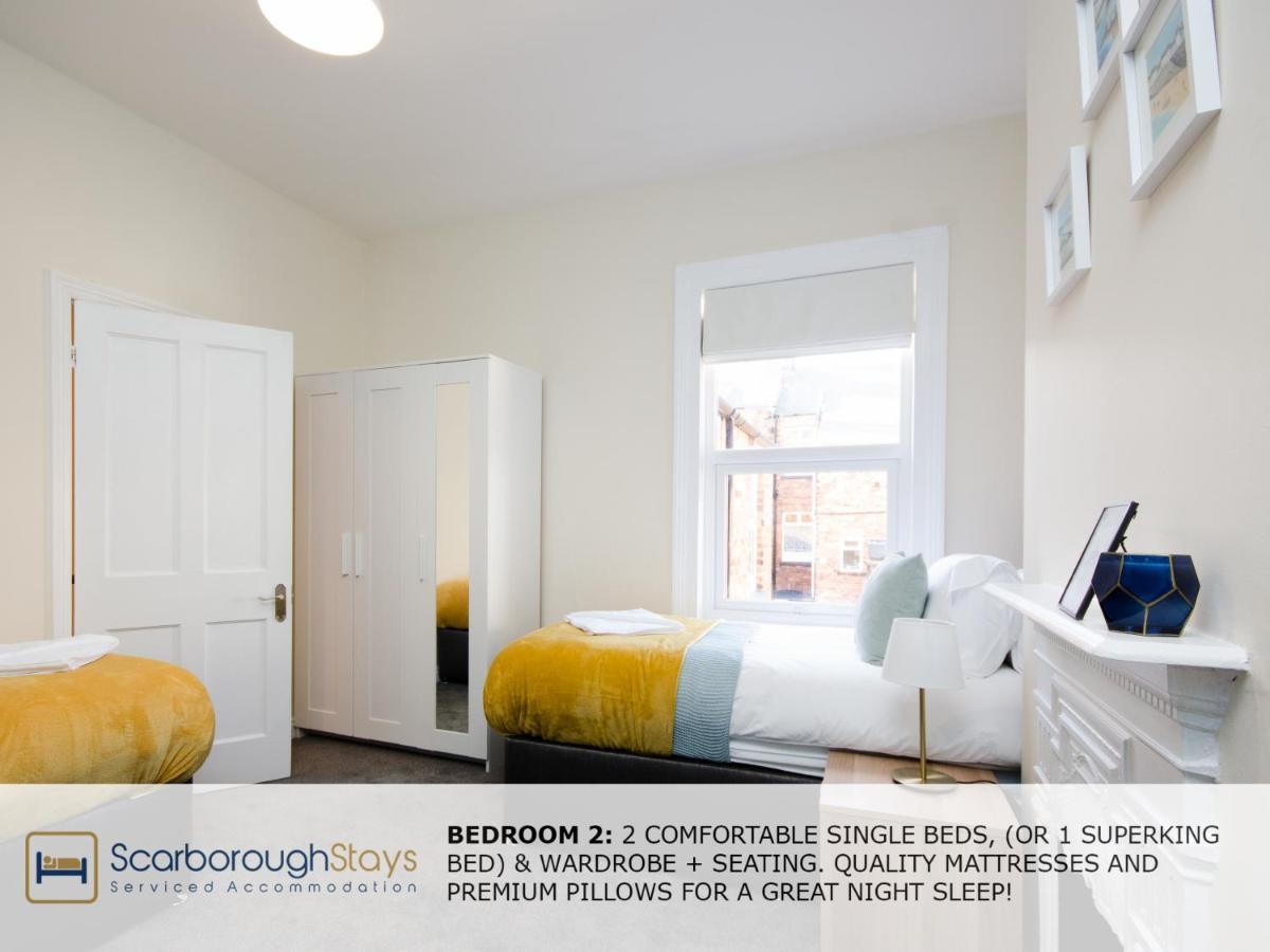 Scarborough Stays - Victorian Townhouse - 5 Bedrooms - Sleeps 9 المظهر الخارجي الصورة