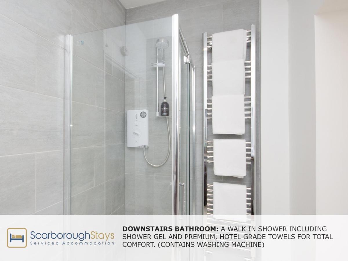 Scarborough Stays - Victorian Townhouse - 5 Bedrooms - Sleeps 9 المظهر الخارجي الصورة