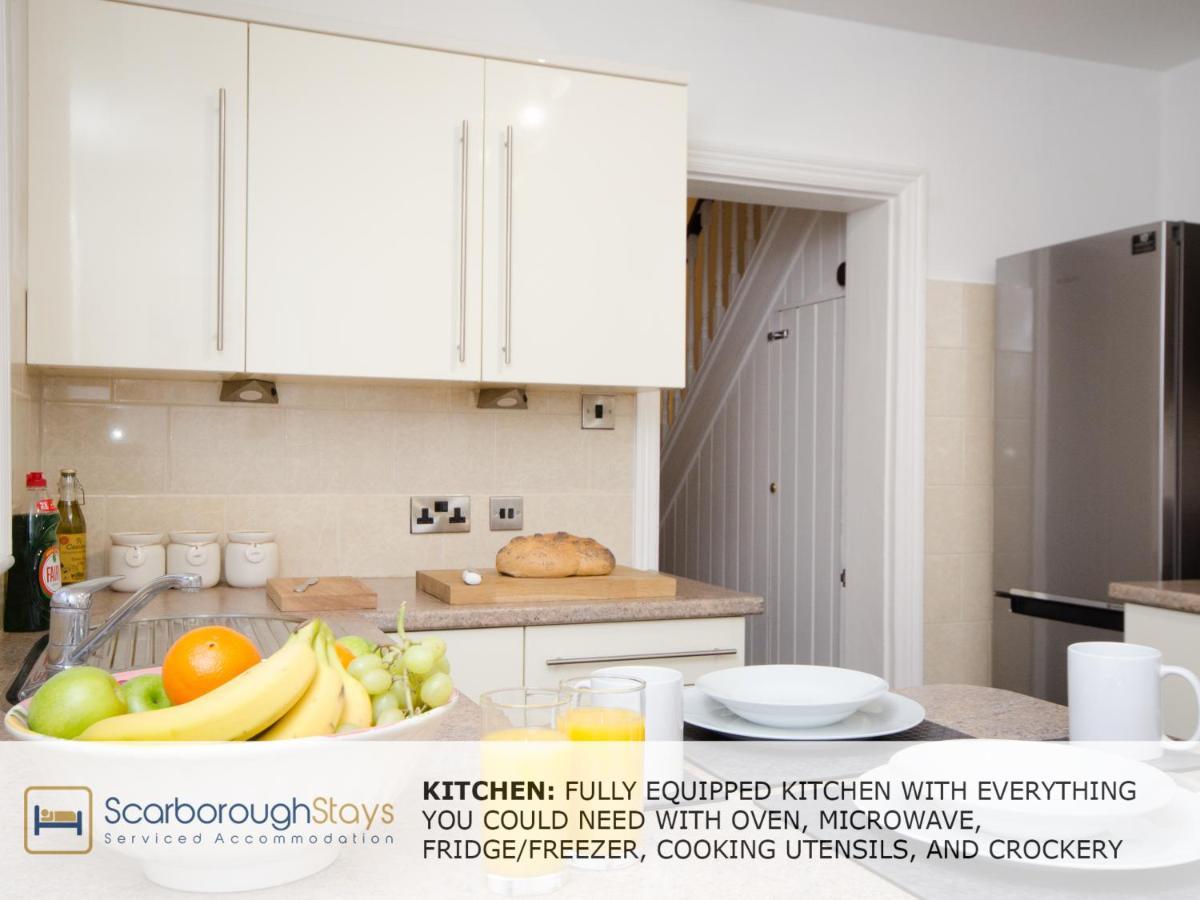 Scarborough Stays - Victorian Townhouse - 5 Bedrooms - Sleeps 9 المظهر الخارجي الصورة